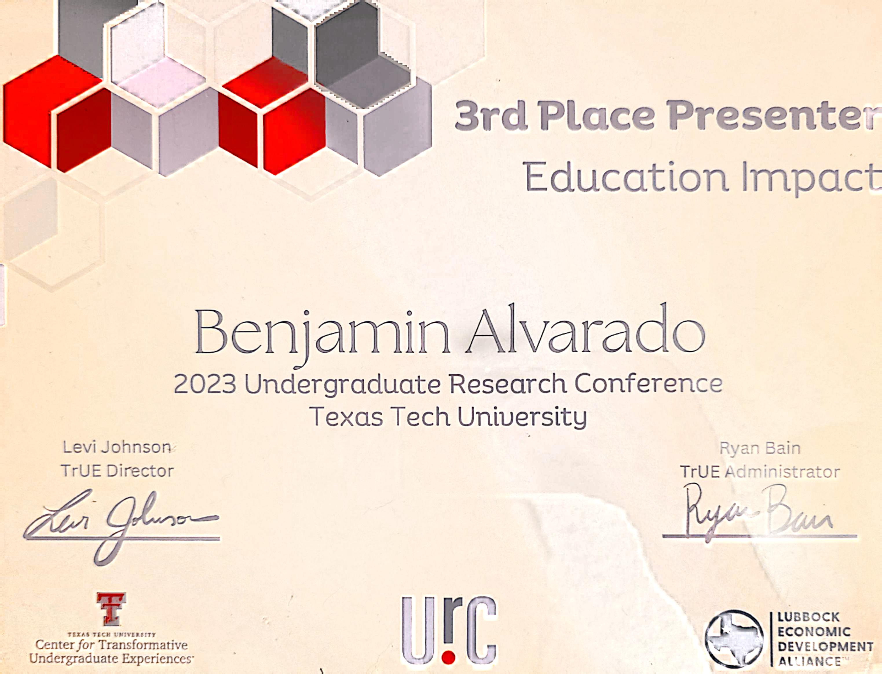 BAT-LSAMP certificate